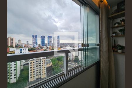 Varanda da Sala de apartamento para alugar com 1 quarto, 45m² em Luiz Anselmo, Salvador
