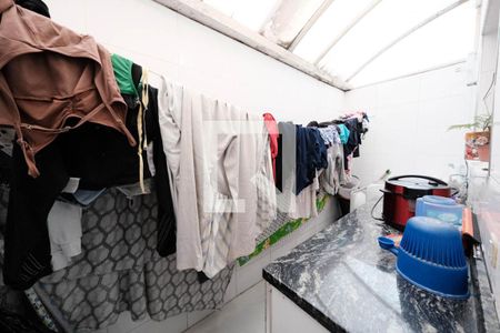 Sala/Cozinha de casa de condomínio à venda com 2 quartos, 52m² em Jardim Sao Nicolau, São Paulo