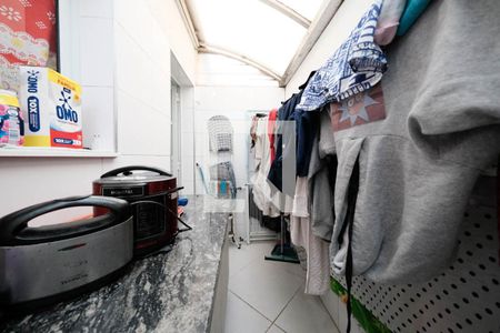 Sala/Cozinha de casa de condomínio à venda com 2 quartos, 52m² em Jardim Sao Nicolau, São Paulo
