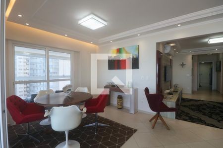 Sala de apartamento para alugar com 4 quartos, 70m² em Centro, Guarujá