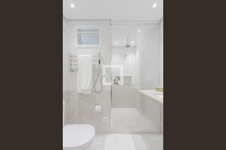 Banheiro da Suíte de apartamento à venda com 1 quarto, 72m² em Sumarezinho, São Paulo