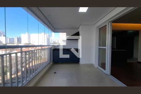 Varanda gourmet de apartamento para alugar com 3 quartos, 123m² em Vila Assunção, Santo André