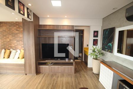 Sala / Cozinha de apartamento para alugar com 1 quarto, 42m² em Santana, São Paulo