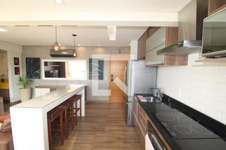 Sala / Cozinha de apartamento para alugar com 1 quarto, 42m² em Santana, São Paulo