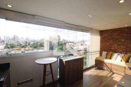 Sala / Cozinha de apartamento para alugar com 1 quarto, 42m² em Santana, São Paulo