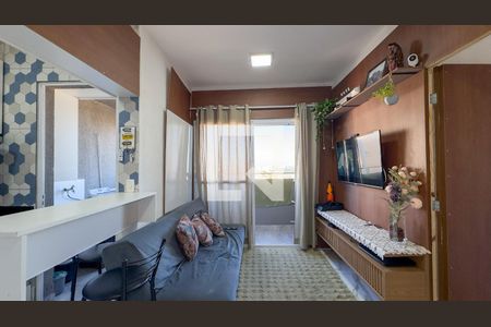 Sala de apartamento à venda com 1 quarto, 45m² em Jardim São Luís, São Paulo