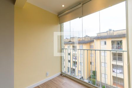 Varanda da Sala de apartamento à venda com 2 quartos, 56m² em Vila Industrial, São Paulo