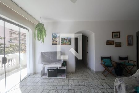 Sala de apartamento para alugar com 3 quartos, 130m² em Centro, Guarujá