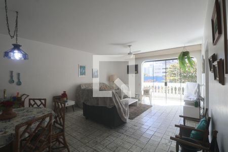 Sala de apartamento para alugar com 3 quartos, 130m² em Centro, Guarujá