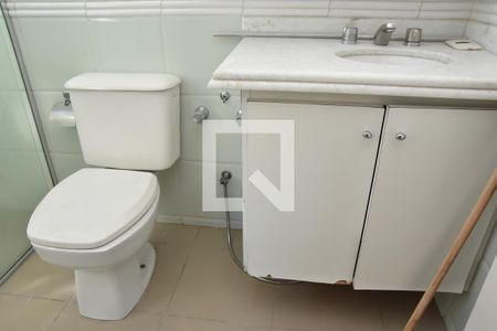 Banheiro da Suíte de apartamento à venda com 3 quartos, 97m² em Centro, Jundiaí