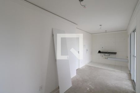 Sala e Cozinha de apartamento à venda com 2 quartos, 44m² em Conceição, Diadema