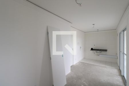 Sala e Cozinha de apartamento à venda com 2 quartos, 44m² em Conceição, Diadema