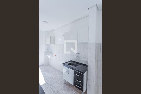 Cozinha e Área de Serviço de apartamento para alugar com 1 quarto, 45m² em Vila Mangalot, São Paulo