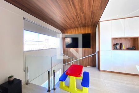 Sala de Estar de apartamento à venda com 3 quartos, 163m² em Nova Suíça, Belo Horizonte
