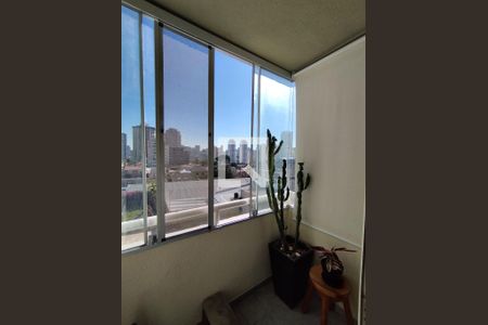 Varanda da Sala de apartamento à venda com 2 quartos, 63m² em Vila Gumercindo, São Paulo