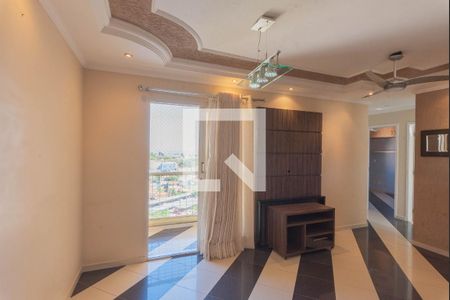 Sala de apartamento à venda com 3 quartos, 65m² em Loteamento Parque São Martinho, Campinas
