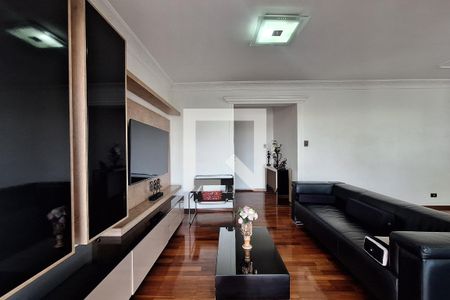 Sala de apartamento para alugar com 3 quartos, 136m² em Vila Bastos, Santo André
