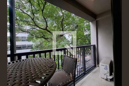 Varanda  de apartamento para alugar com 1 quarto, 33m² em Centro, Rio de Janeiro