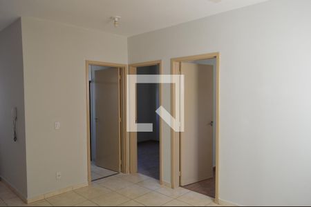 Sala de apartamento para alugar com 2 quartos, 50m² em Jardim Heitor Rigon, Ribeirão Preto