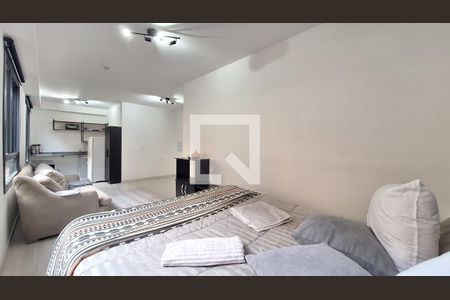 Sala/Quarto/Cozinha de apartamento à venda com 1 quarto, 35m² em Barra Funda, São Paulo