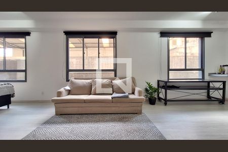 Sala/Quarto/Cozinha de apartamento à venda com 1 quarto, 35m² em Barra Funda, São Paulo