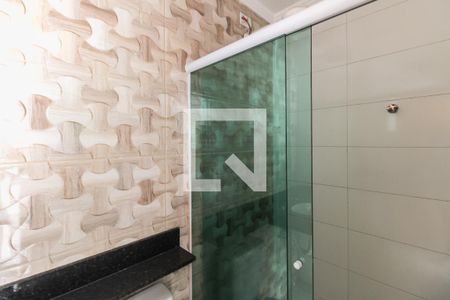 Banheiro  de kitnet/studio para alugar com 1 quarto, 28m² em Vila Sao Geraldo, São Paulo