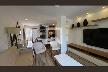 Sala de casa de condomínio para alugar com 1 quarto, 246m² em Castelânea, Petrópolis