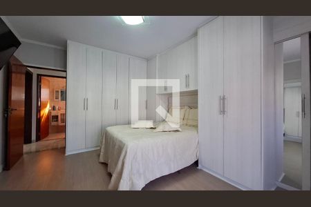 Quarto 1 suíte de casa à venda com 3 quartos, 151m² em Jardim Cambui, Santo André