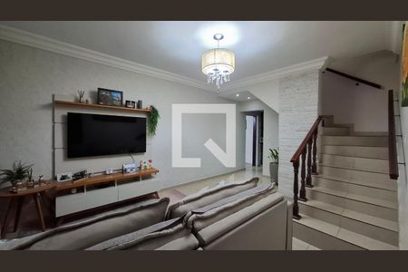 Sala de casa à venda com 3 quartos, 151m² em Jardim Cambui, Santo André