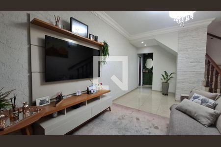 Sala de casa à venda com 3 quartos, 151m² em Jardim Cambui, Santo André