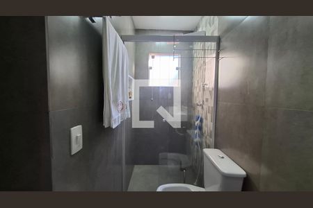 Banheiro Quarto 1 suíte de casa à venda com 3 quartos, 151m² em Jardim Cambui, Santo André
