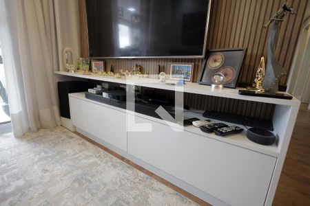 Sala de apartamento para alugar com 3 quartos, 83m² em Vila Valparaíso, Santo André