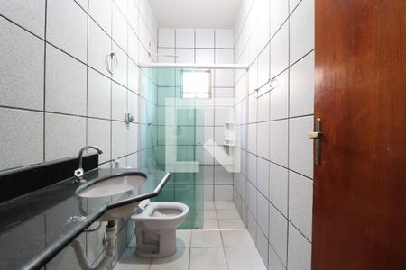 Banheiro Social de casa para alugar com 3 quartos, 119m² em Santa Rosa, Uberlândia