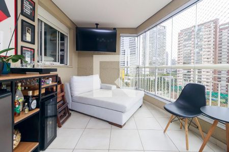 Sala - Varanda de apartamento para alugar com 3 quartos, 135m² em Vila Cruzeiro, São Paulo