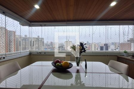 Sala  de apartamento à venda com 4 quartos, 127m² em Centro, Santo André