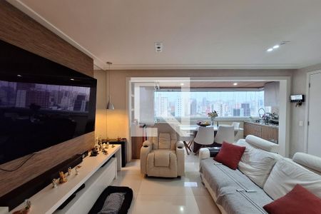Sala  de apartamento à venda com 4 quartos, 127m² em Centro, Santo André