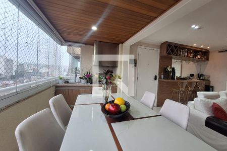 Sala  de apartamento à venda com 4 quartos, 127m² em Centro, Santo André