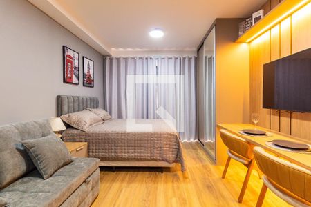 Sala / Quarto de apartamento para alugar com 1 quarto, 28m² em Paraíso, São Paulo