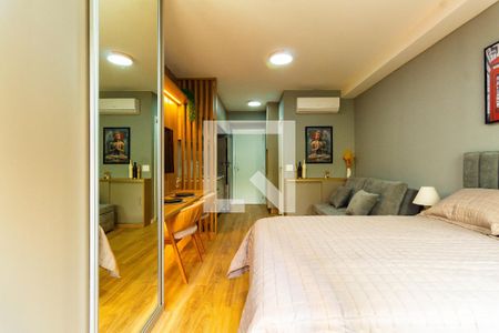 Sala / Quarto de apartamento para alugar com 1 quarto, 28m² em Paraíso, São Paulo