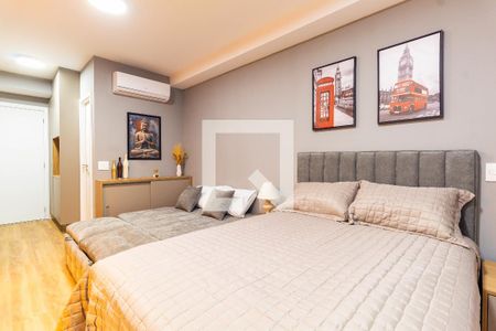 Sala / Quarto de apartamento para alugar com 1 quarto, 28m² em Paraíso, São Paulo