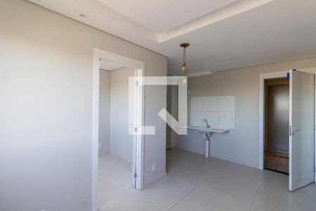 Sala/Cozinha/Área de Serviço  de apartamento para alugar com 2 quartos, 34m² em Vila Norma, São Paulo