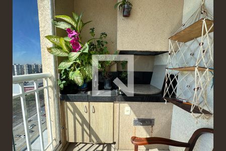 Varanda gourmet de apartamento à venda com 3 quartos, 113m² em Vila Campesina, Osasco