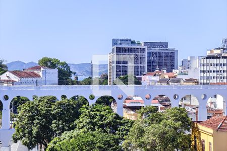 Vista  de apartamento para alugar com 1 quarto, 38m² em Lapa, Rio de Janeiro