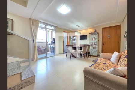 Sala de apartamento à venda com 3 quartos, 170m² em Esplanada, Belo Horizonte