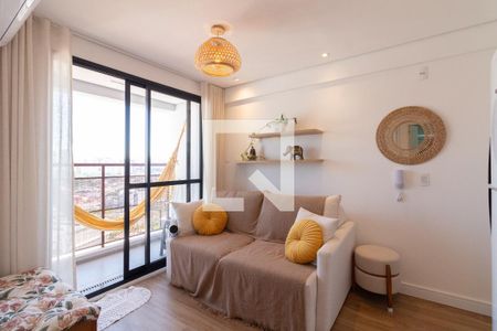 Sala - Cozinha de apartamento para alugar com 2 quartos, 37m² em Vila Sonia, São Paulo