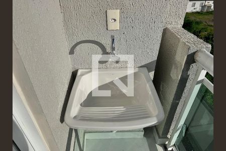 Varanda e Área de Serviço de apartamento para alugar com 1 quarto, 33m² em Recreio dos Bandeirantes, Rio de Janeiro