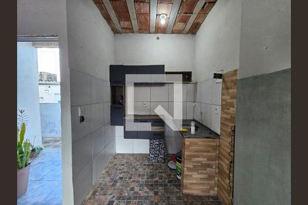 Cozinha de casa para alugar com 1 quarto, 30m² em Fábrica de Pólvora, Mesquita