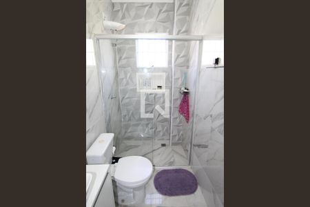 Banheiro da Suíte 1 de casa para alugar com 3 quartos, 100m² em Jardim Satélite, São José dos Campos