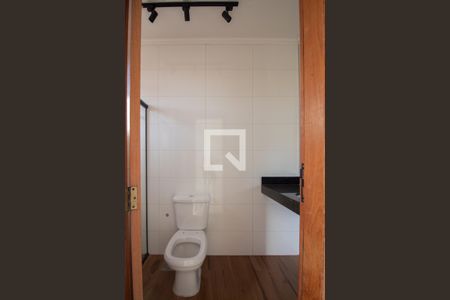 Banheiro da Suíte de casa à venda com 3 quartos, 180m² em Rio Branco, Belo Horizonte