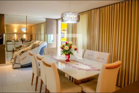 Sala de Jantar de apartamento à venda com 3 quartos, 148m² em Jardim Goiás, Goiânia